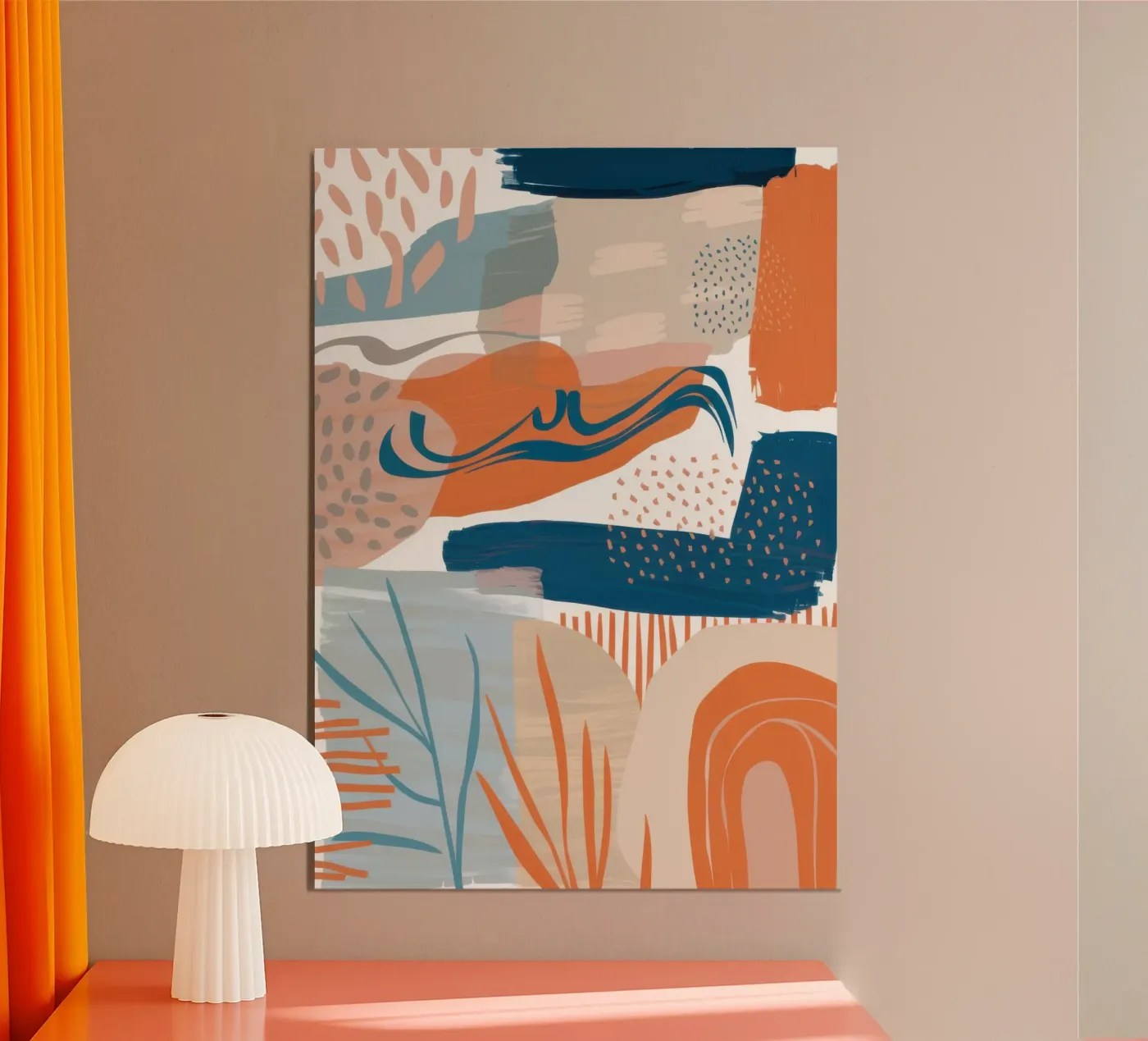 Composition de l'arche Boho poster de Solar Paint