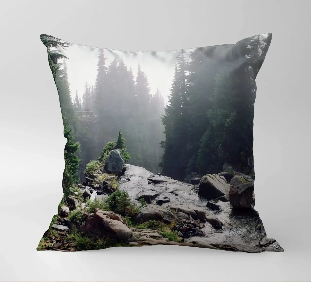 water flow nature cuscino da animal story home