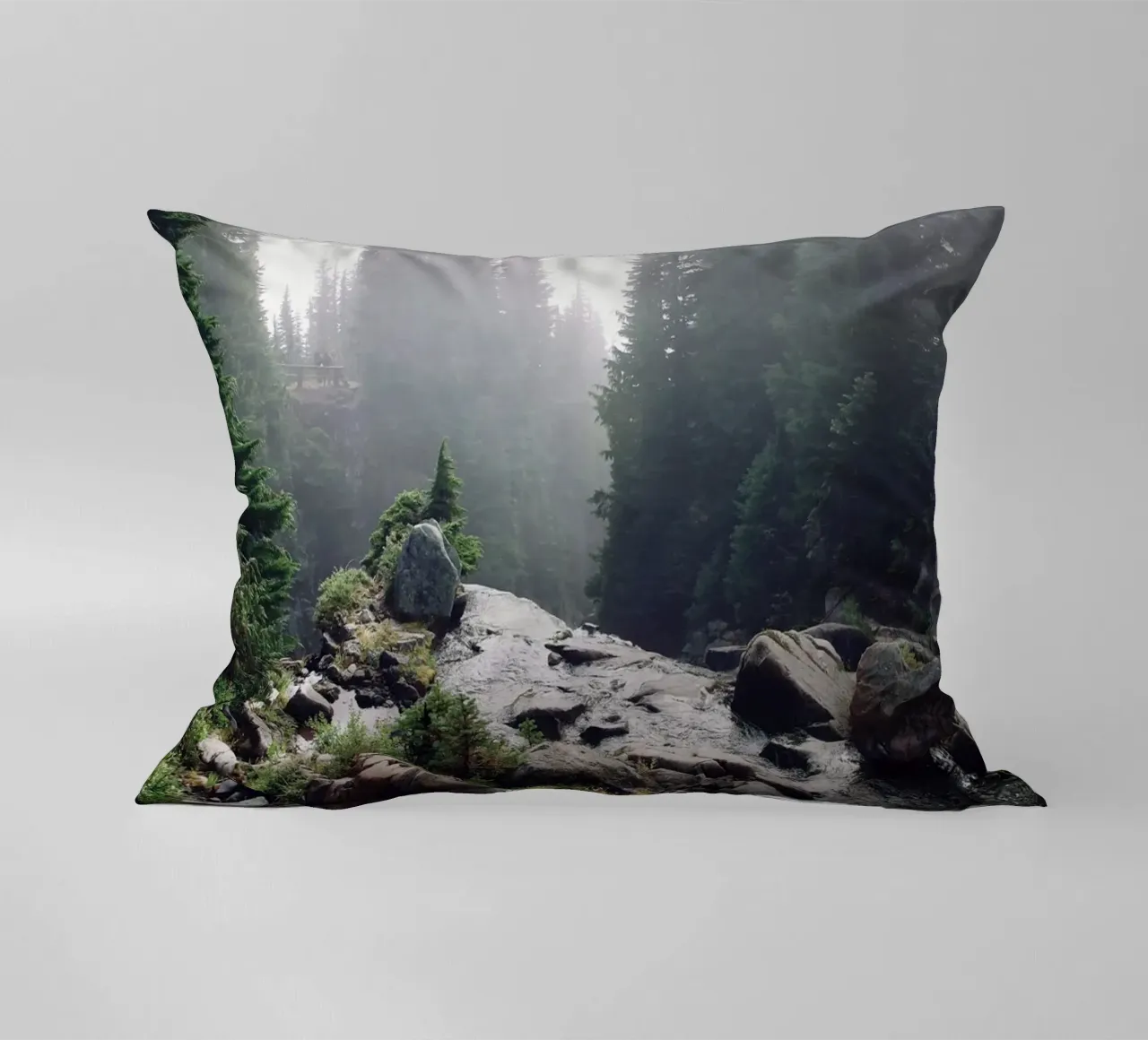 water flow nature cuscino da animal story home