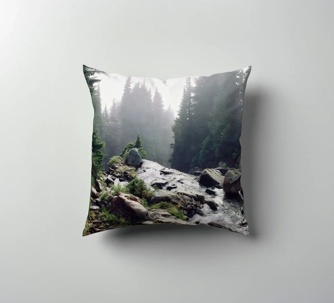 water flow nature cuscino da animal story home