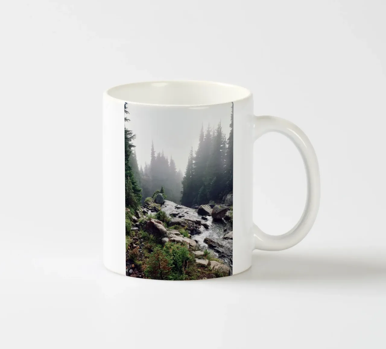 water flow nature tazza in ceramica da animal story home