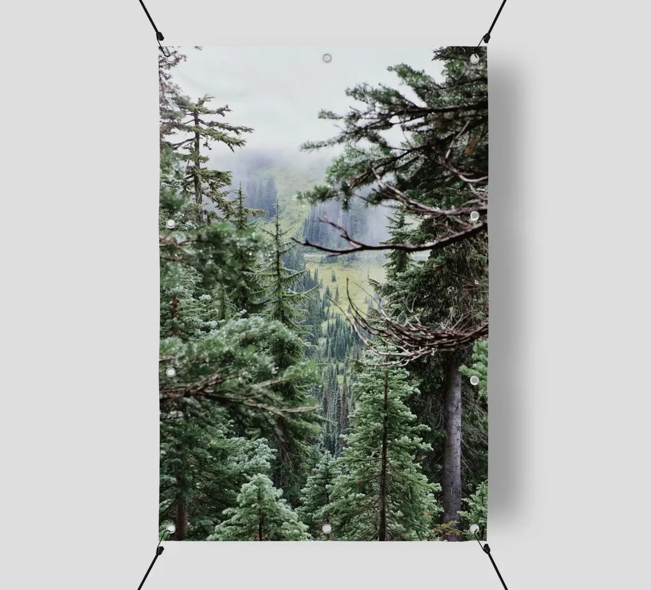 dense foliage fog telo in pvc da animal story home
