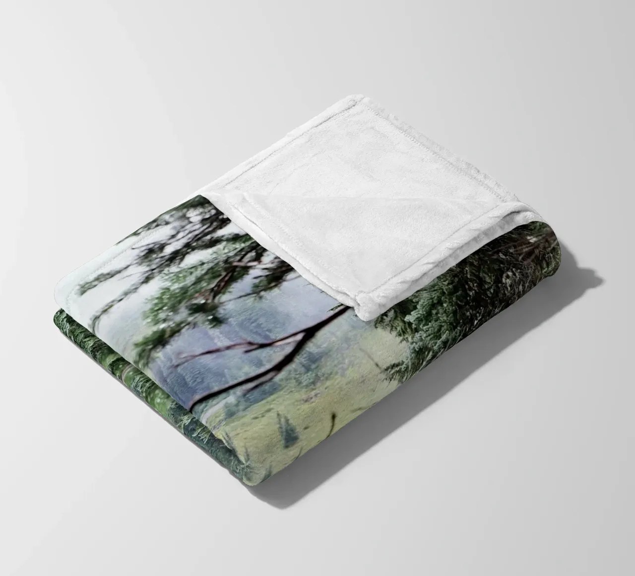 dense foliage fog coperta in pile da animal story home