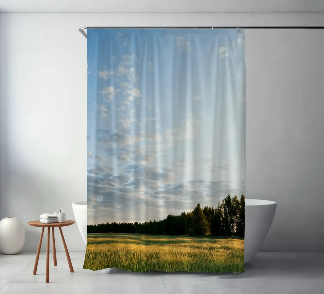 vegatation outdoors rideau de douche de animal story home