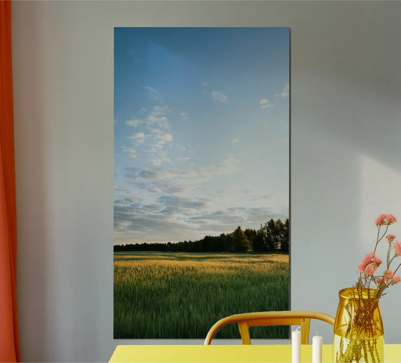 vegatation outdoors poster with wooden frame by animal story home