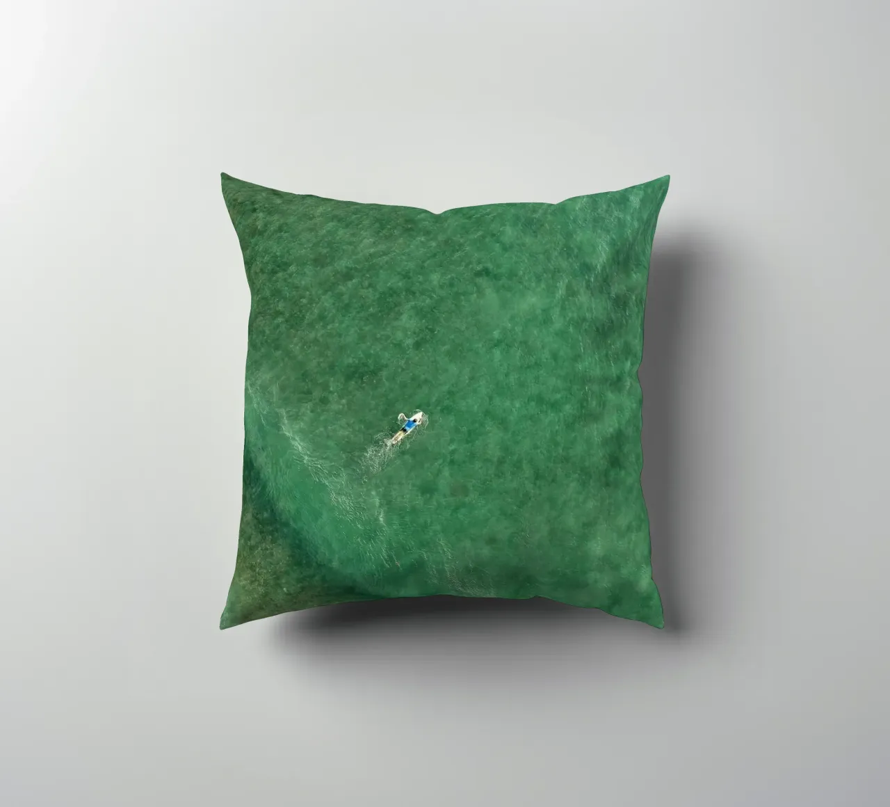 marine green cuscino da animal story home