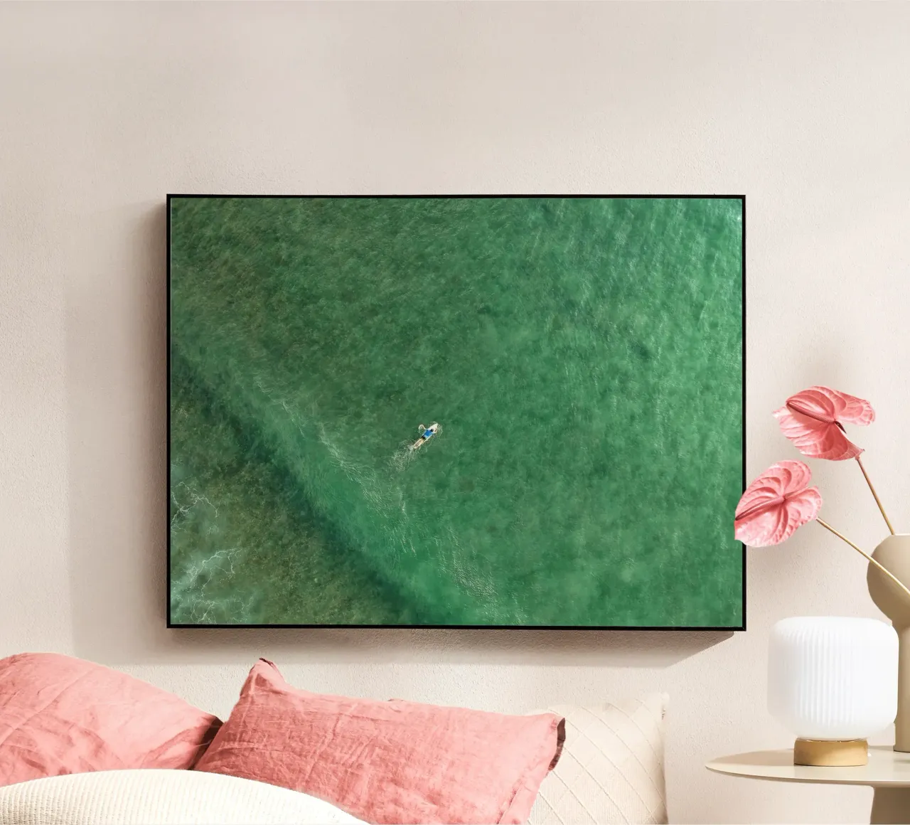 marine green acrylic glass by animal story home
