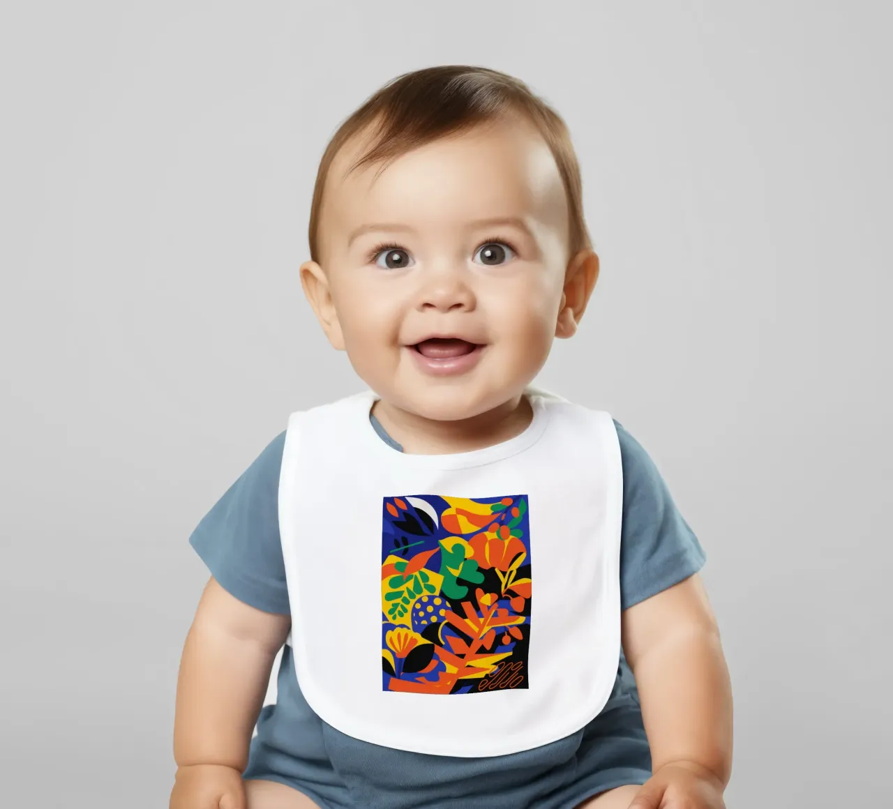 Fauvist Jungle Blaze bavaglino da Solar Paint