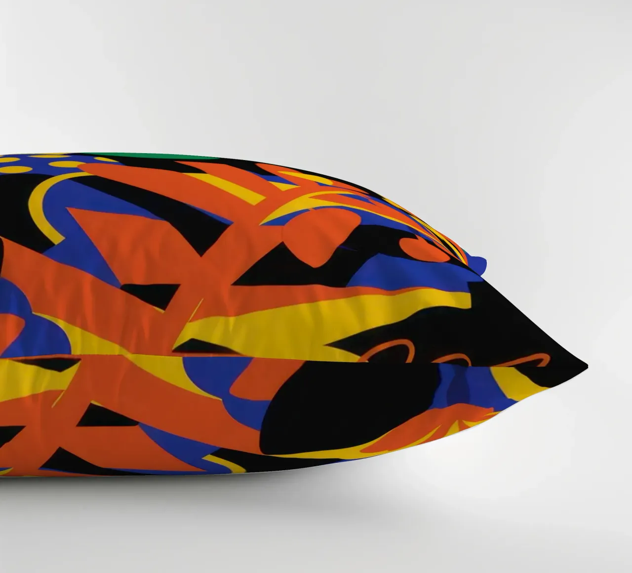 Fauvist Jungle Blaze cuscino da Solar Paint
