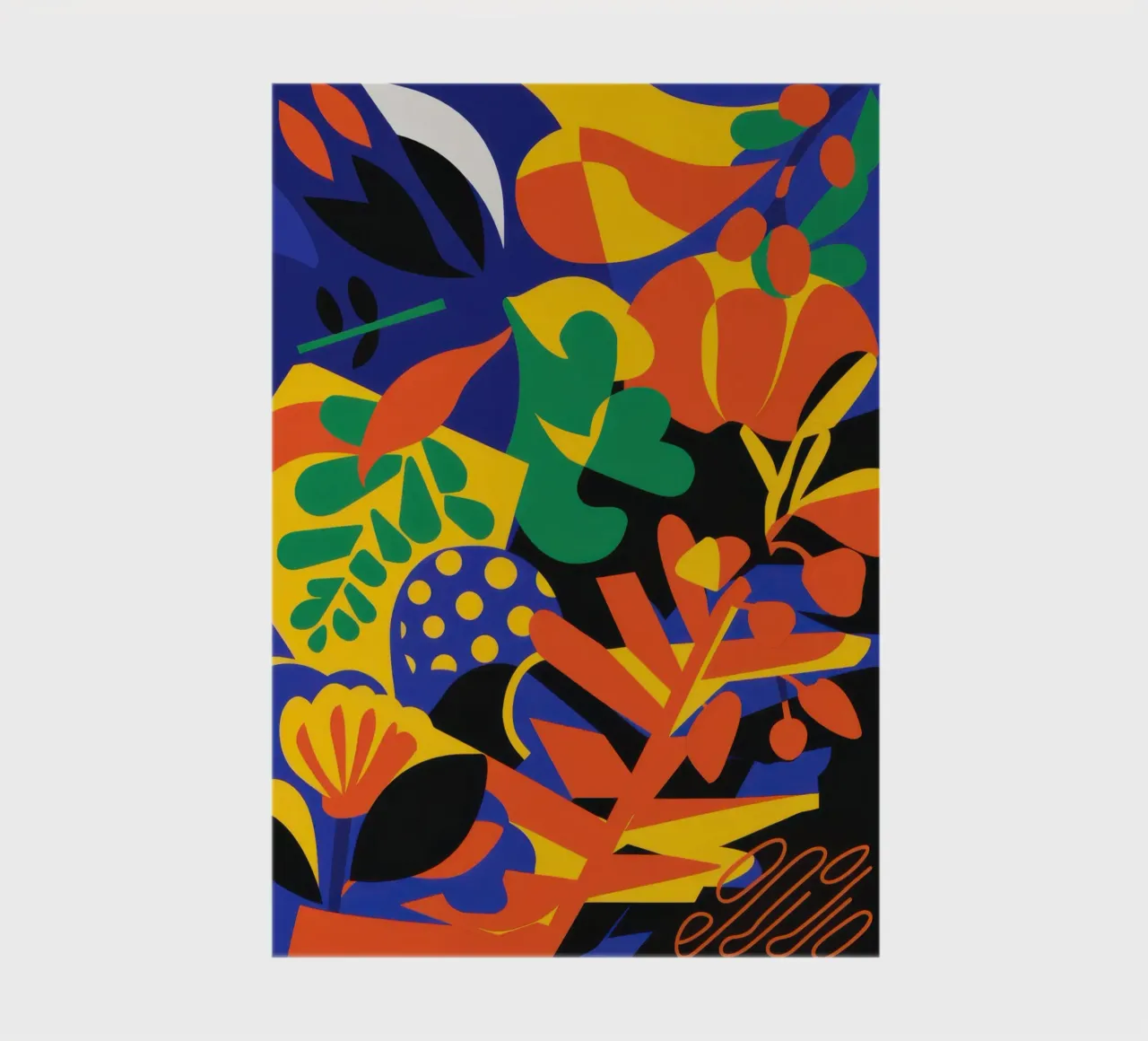 Fauvist Jungle Blaze diario da Solar Paint