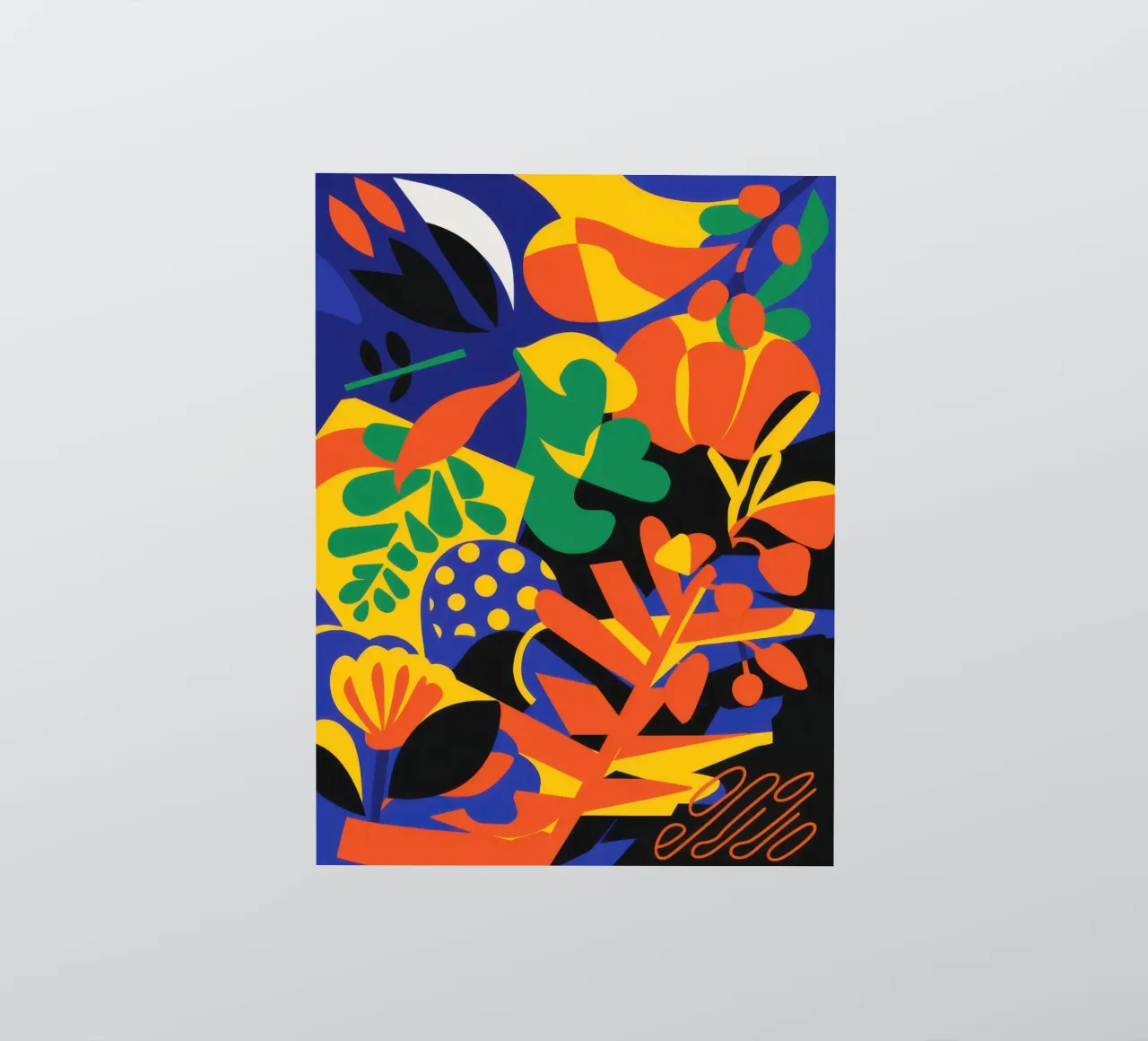 Fauvist Jungle Blaze adesivo da Solar Paint