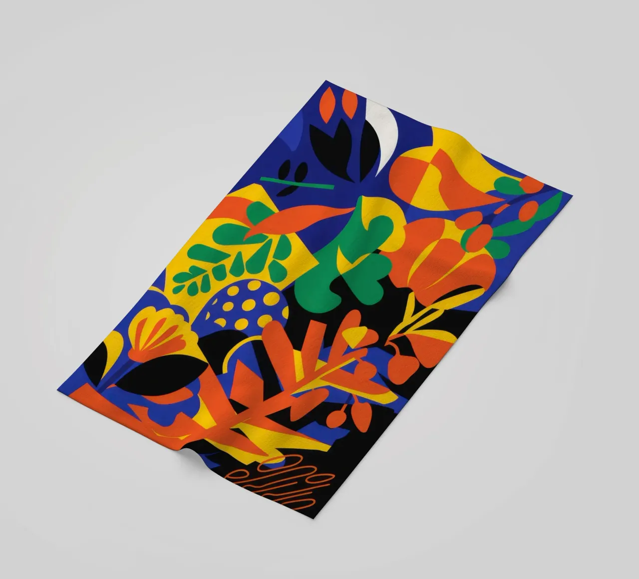 Fauvist Jungle Blaze telo mare da Solar Paint