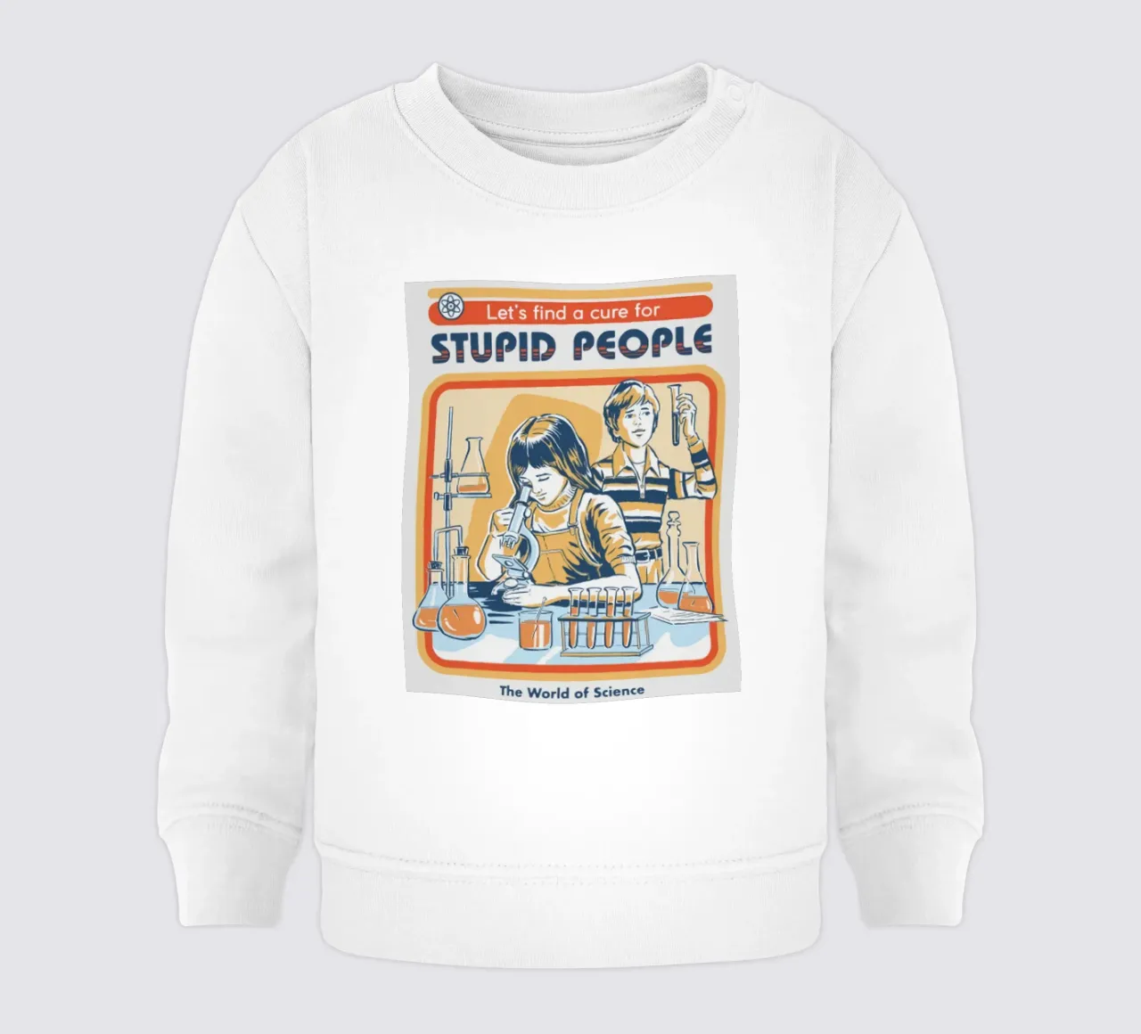 Una cura per le persone stupide felpa neonato da eugene shop