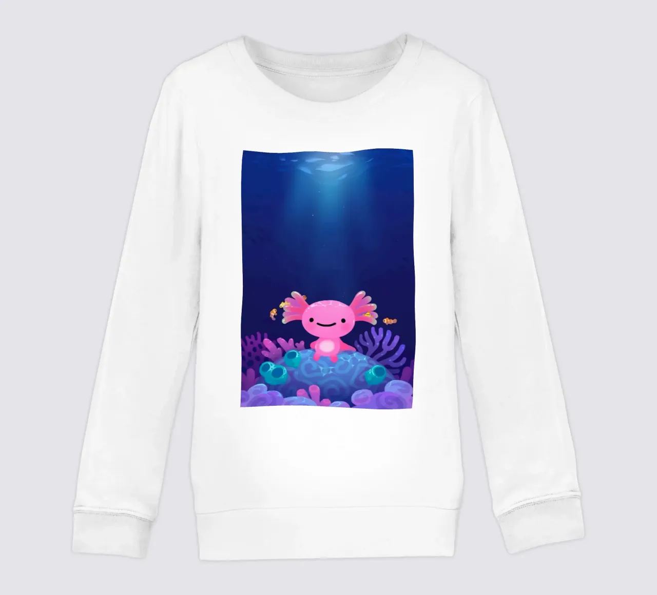Axolotl corallino felpa bambino da eugene shop