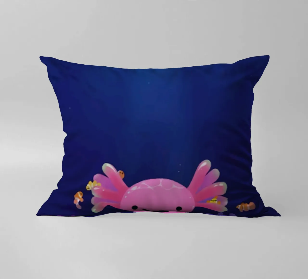 Axolotl corallino cuscino da eugene shop