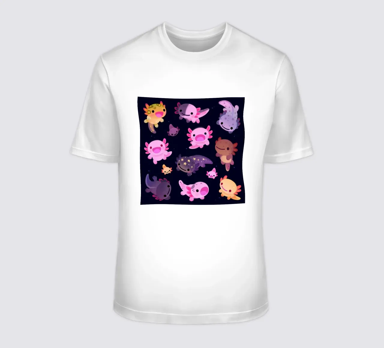 Felice axolotl t-shirt da eugene shop