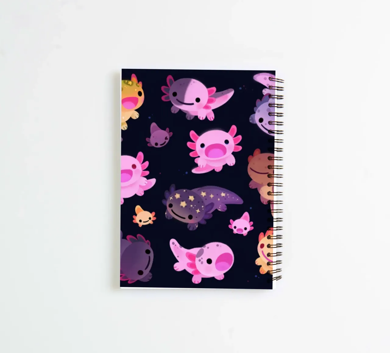 Felice axolotl diario ad anelli da eugene shop