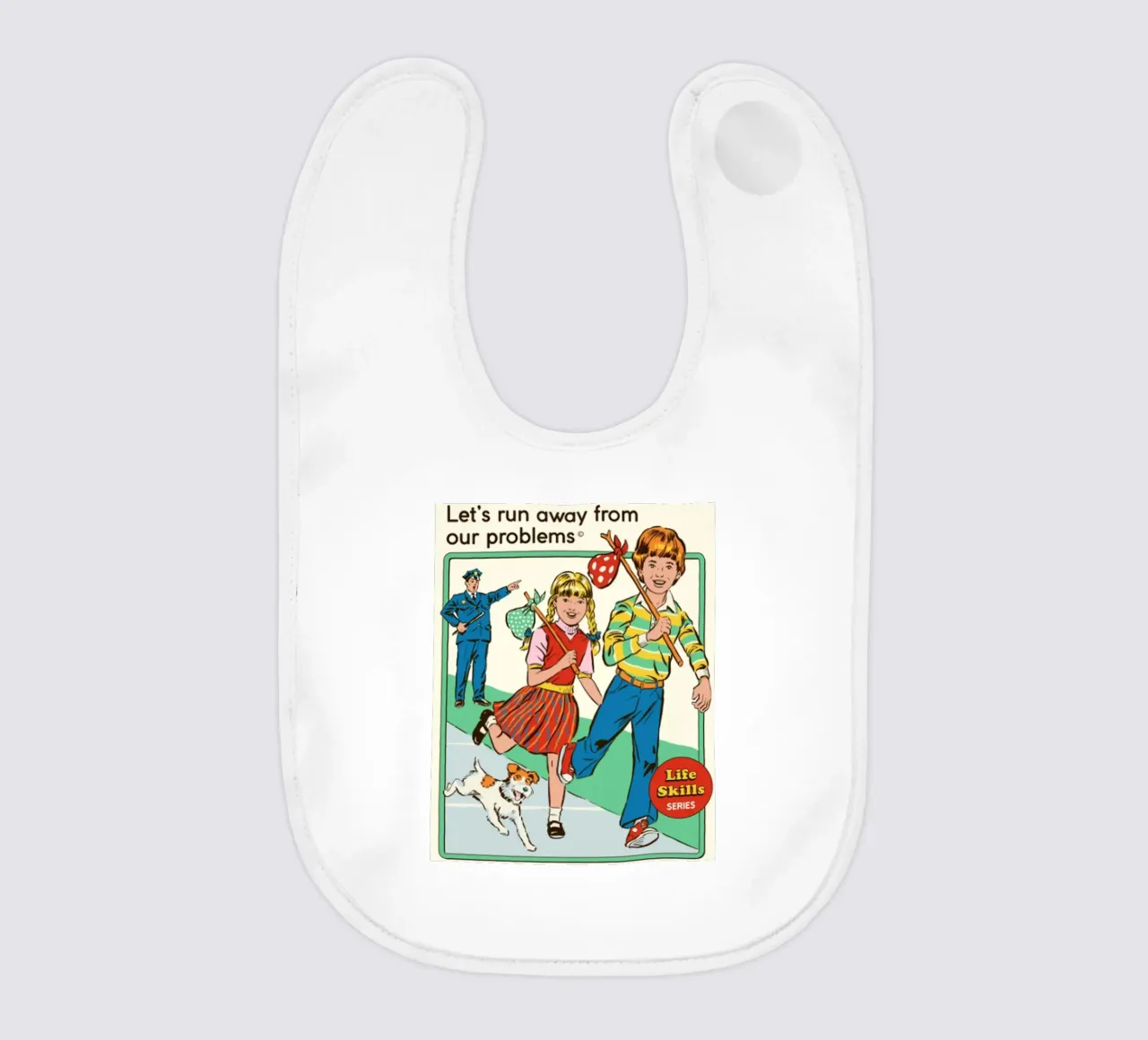 Scappiamo via bavaglino da eugene shop