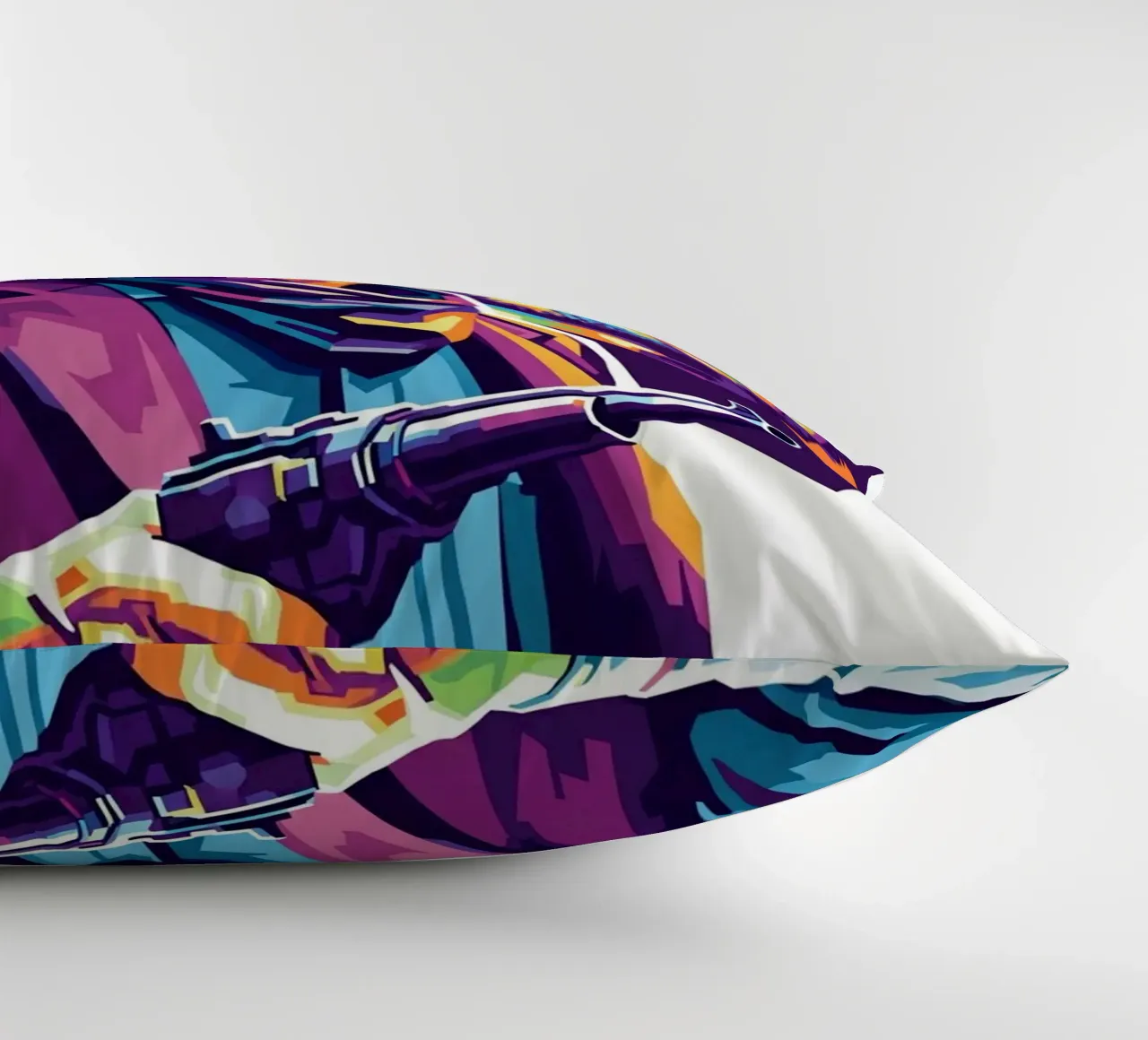 Clint Eastwood in WPAP art style cuscino da Hantamrata