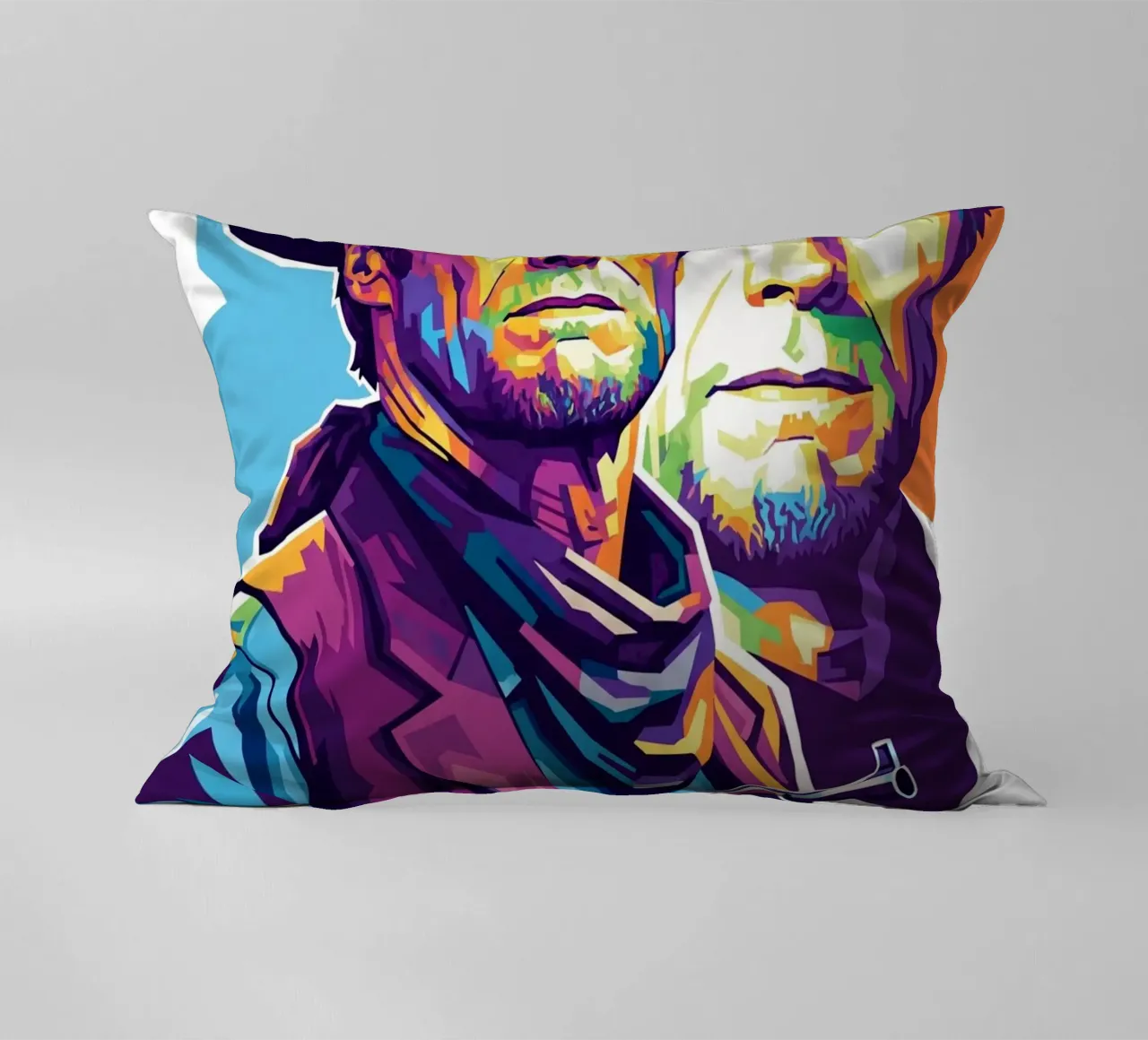 Clint Eastwood in WPAP art style cuscino da Hantamrata