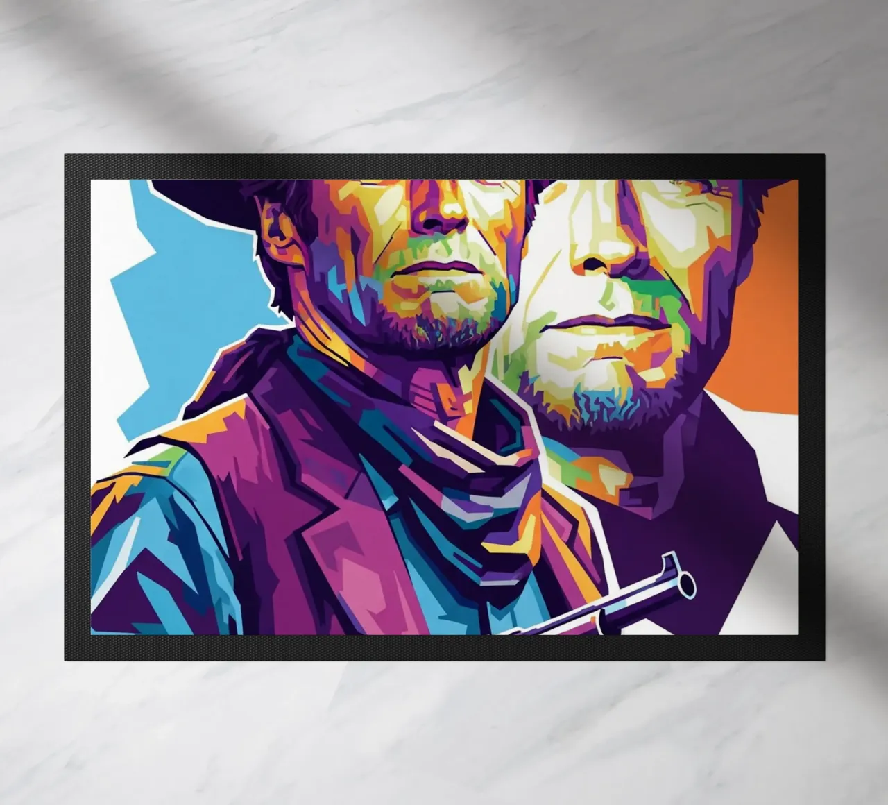 Clint Eastwood in WPAP art style zerbino da Hantamrata