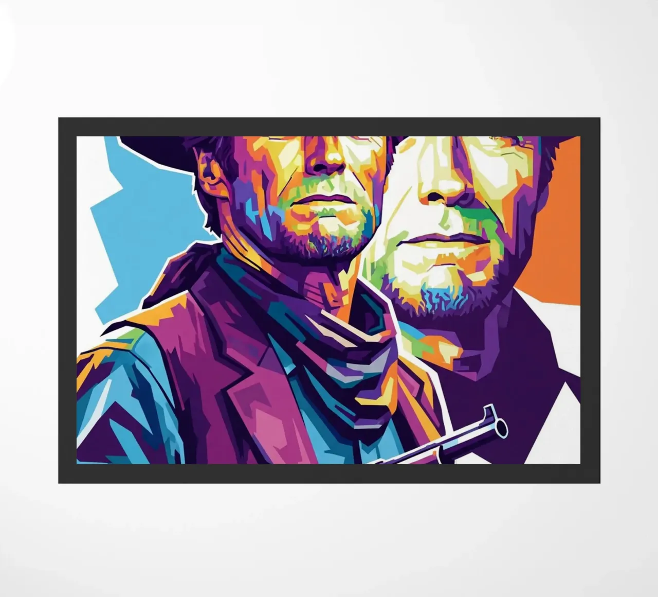 Clint Eastwood in WPAP art style zerbino da Hantamrata