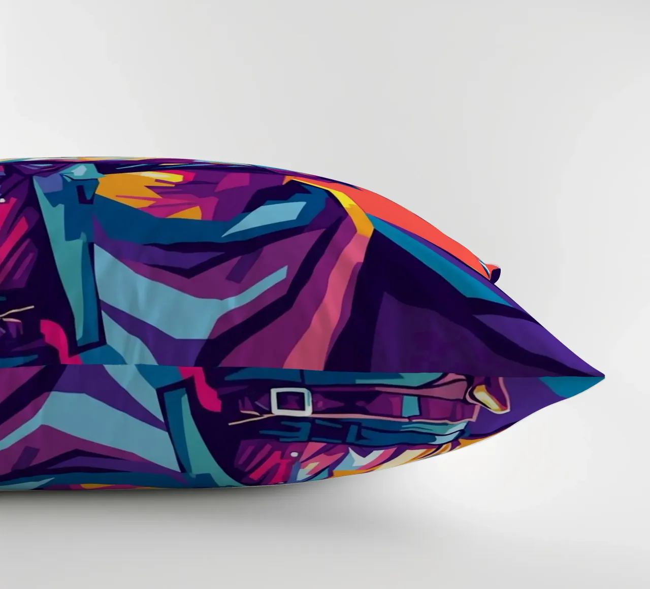 Clint Eastwood in WPAP art style (2) cuscino da Hantamrata