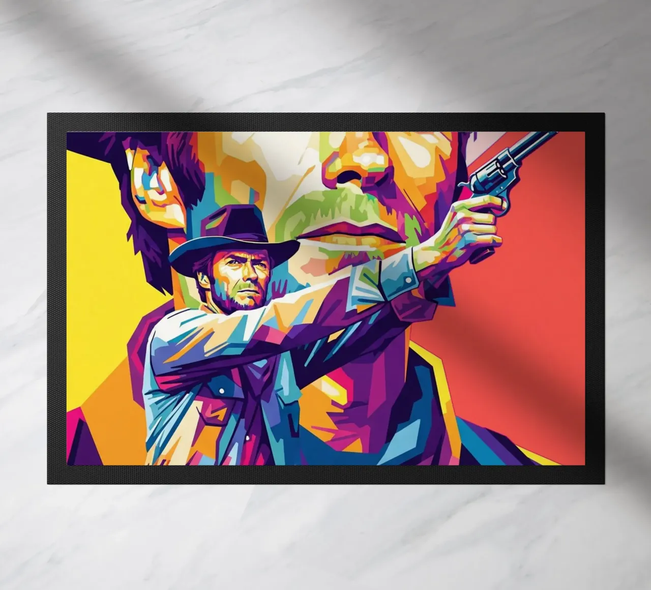 Clint Eastwood in WPAP art style (2) zerbino da Hantamrata