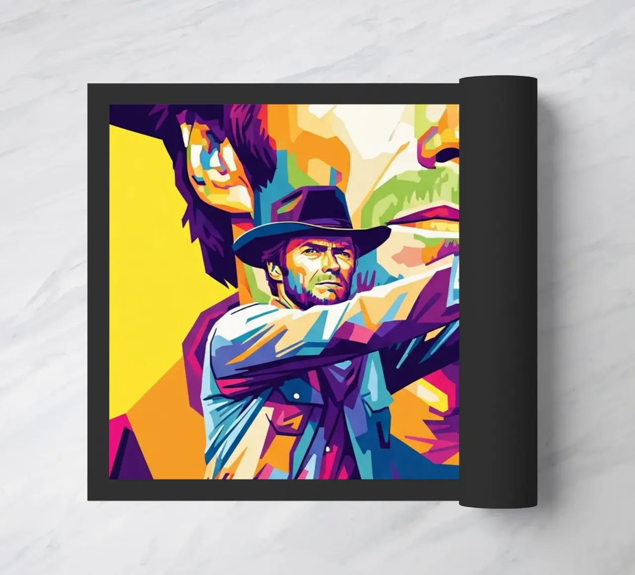 Clint Eastwood in WPAP art style (2) zerbino da Hantamrata