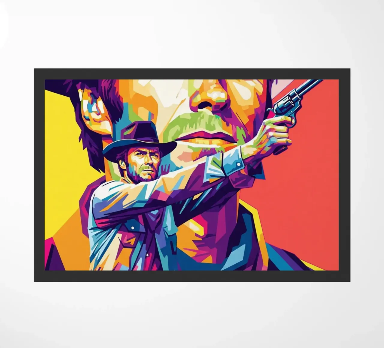 Clint Eastwood in WPAP art style (2) zerbino da Hantamrata