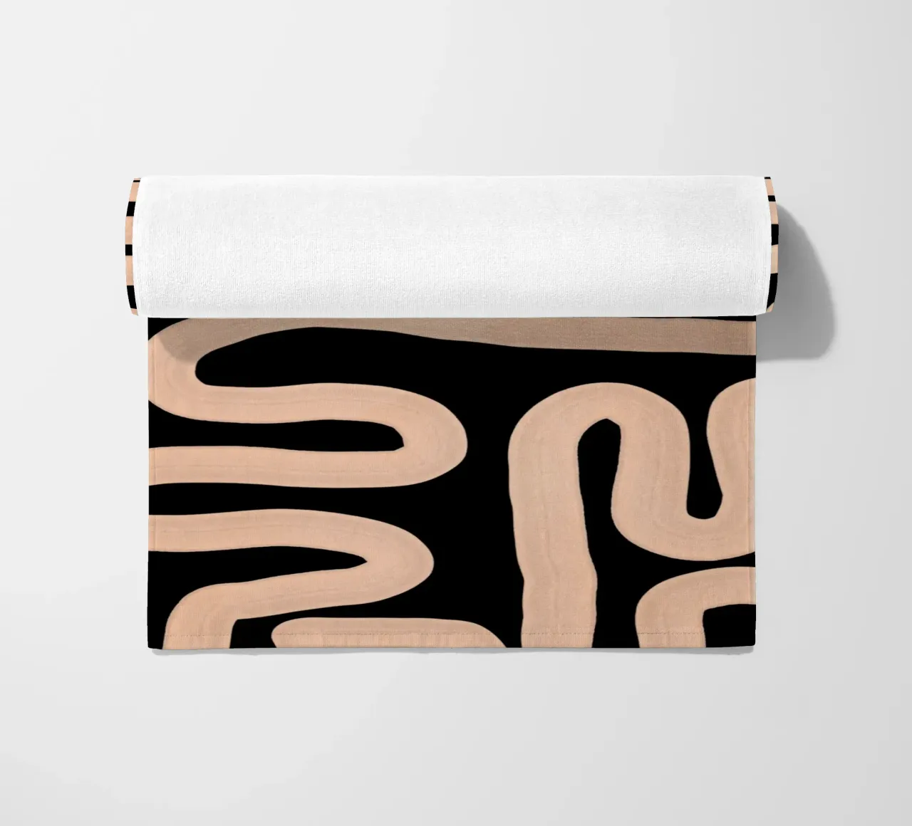 Studio della forma della linea telo mare da LeaDArt