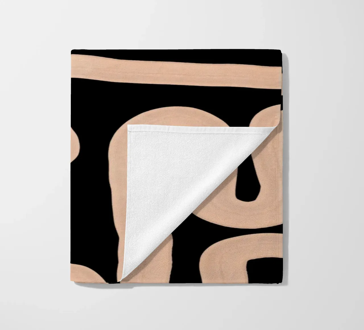 Studio della forma della linea telo mare da LeaDArt