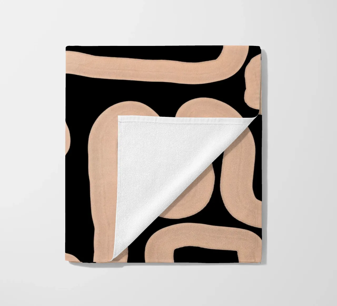 Studio della forma della linea telo mare da LeaDArt