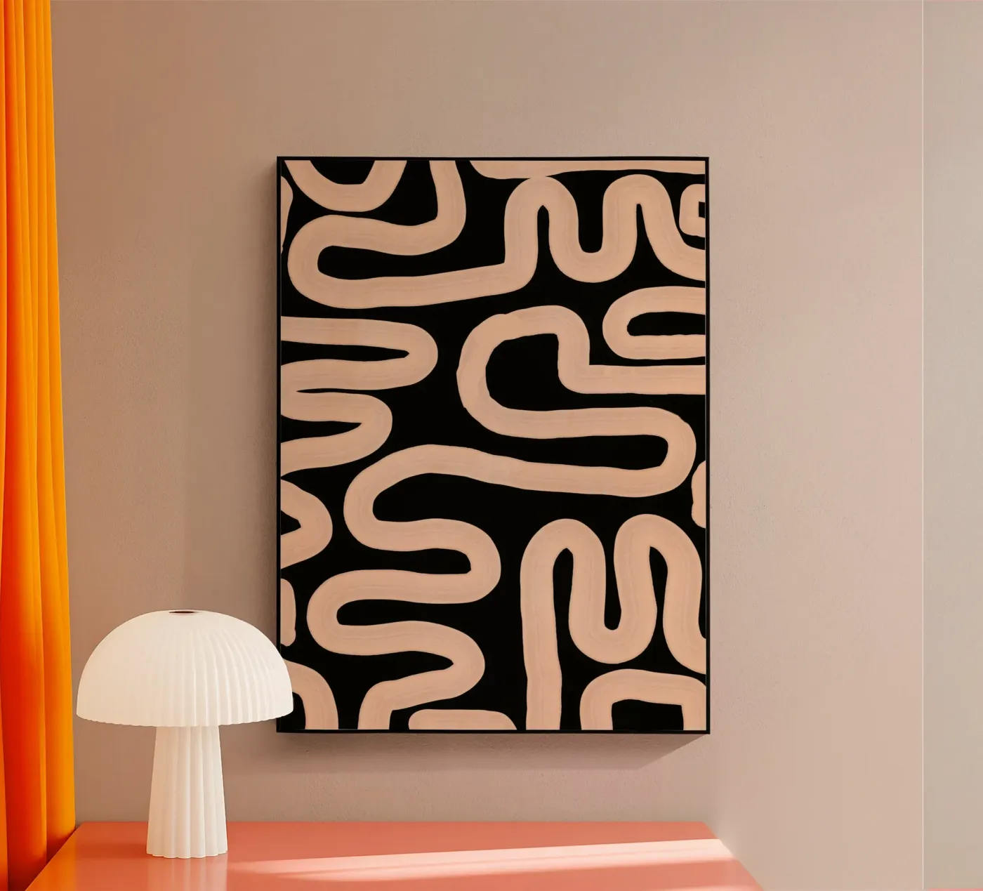 Line Form Study plexiglas de LeaDArt