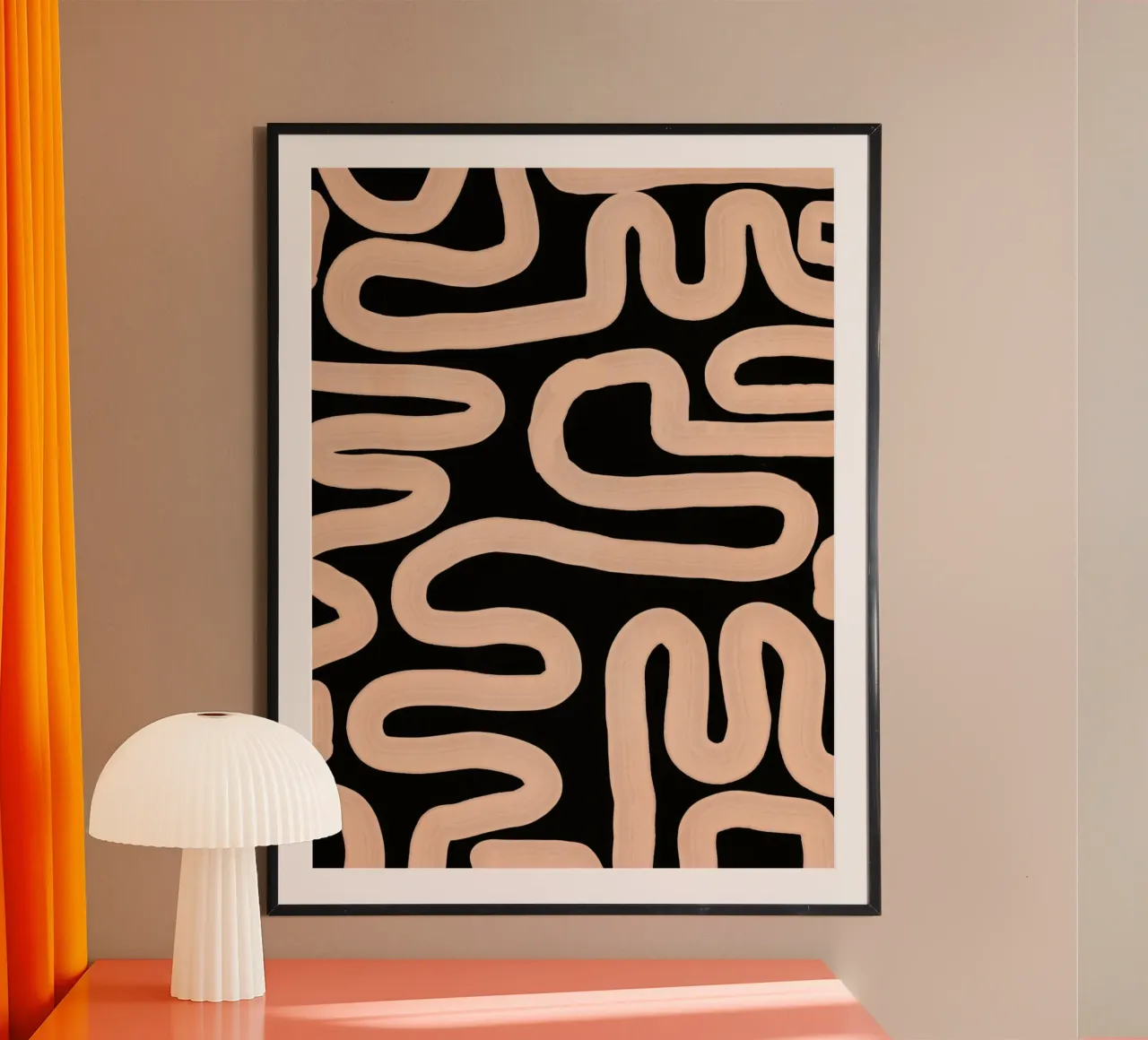 Line Form Study poster by LeaDArt