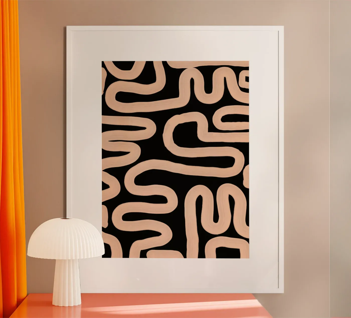 Line Form Study Poster von LeaDArt