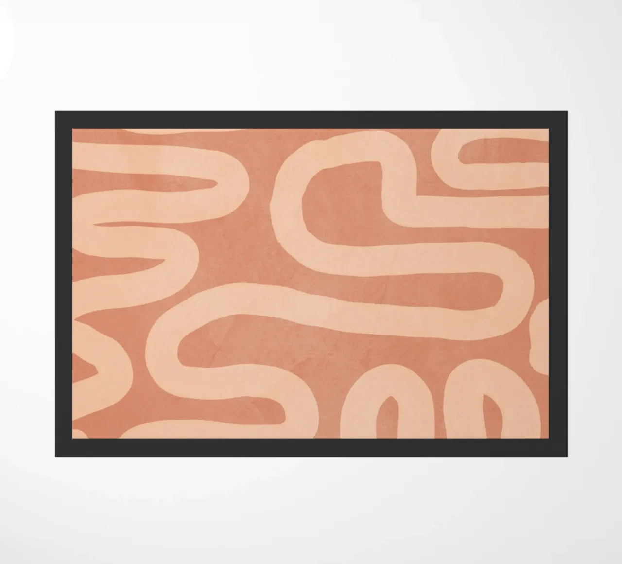 Line Form Study doormat by LeaDArt