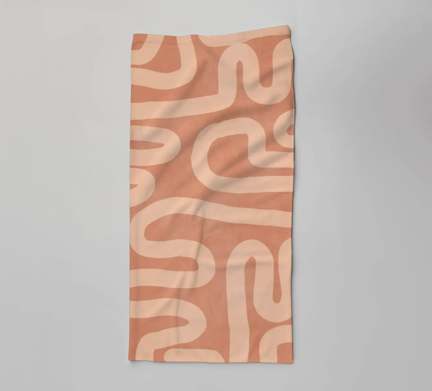 Line Form Study towel by LeaDArt