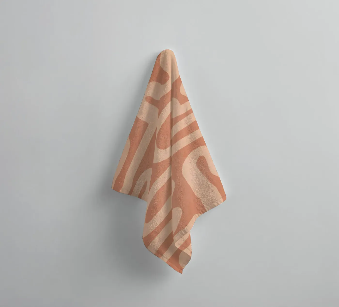 Line Form Study towel by LeaDArt
