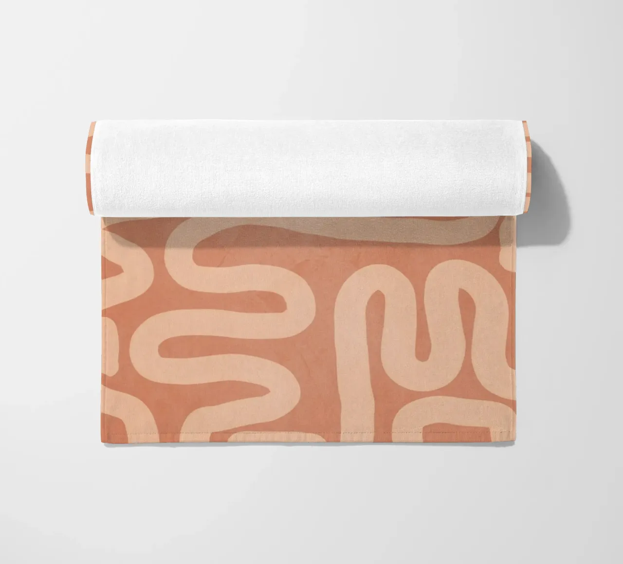 Studio della forma della linea telo mare da LeaDArt