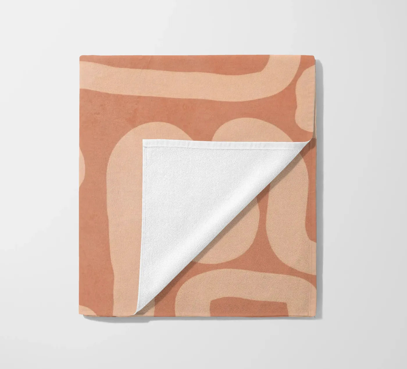 Étude de la forme des lignes serviette de plage de LeaDArt