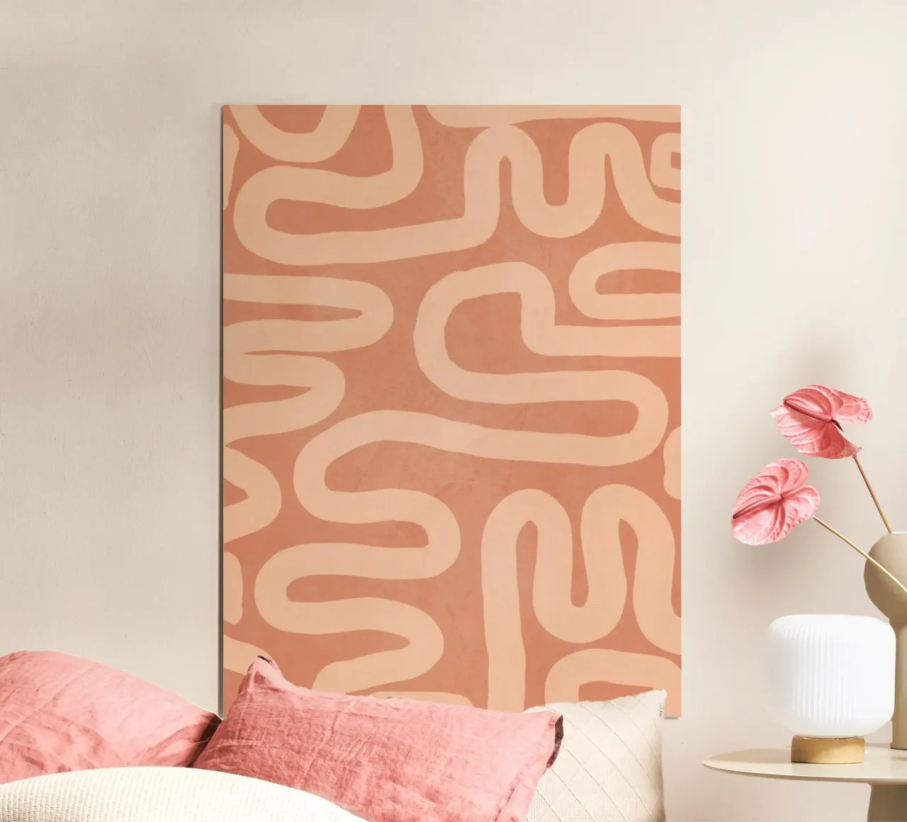 Studio della forma della linea poster da LeaDArt