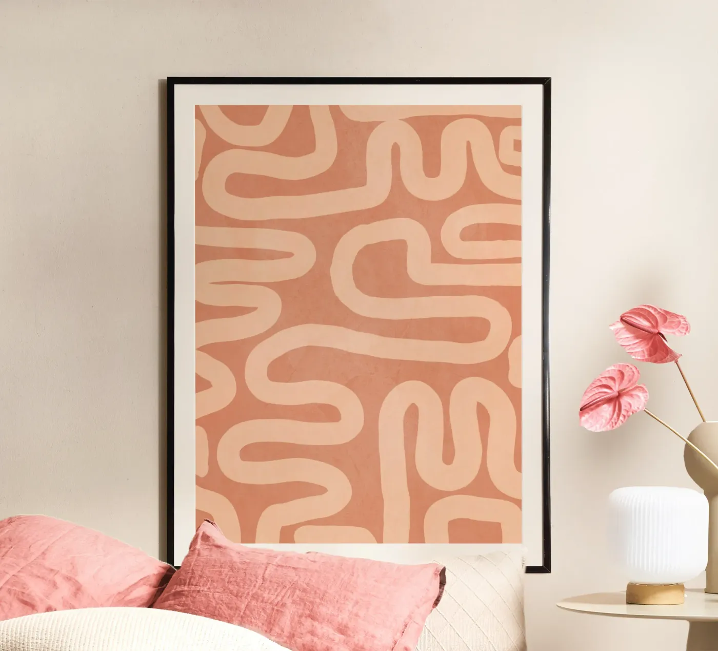 Line Form Study poster by LeaDArt