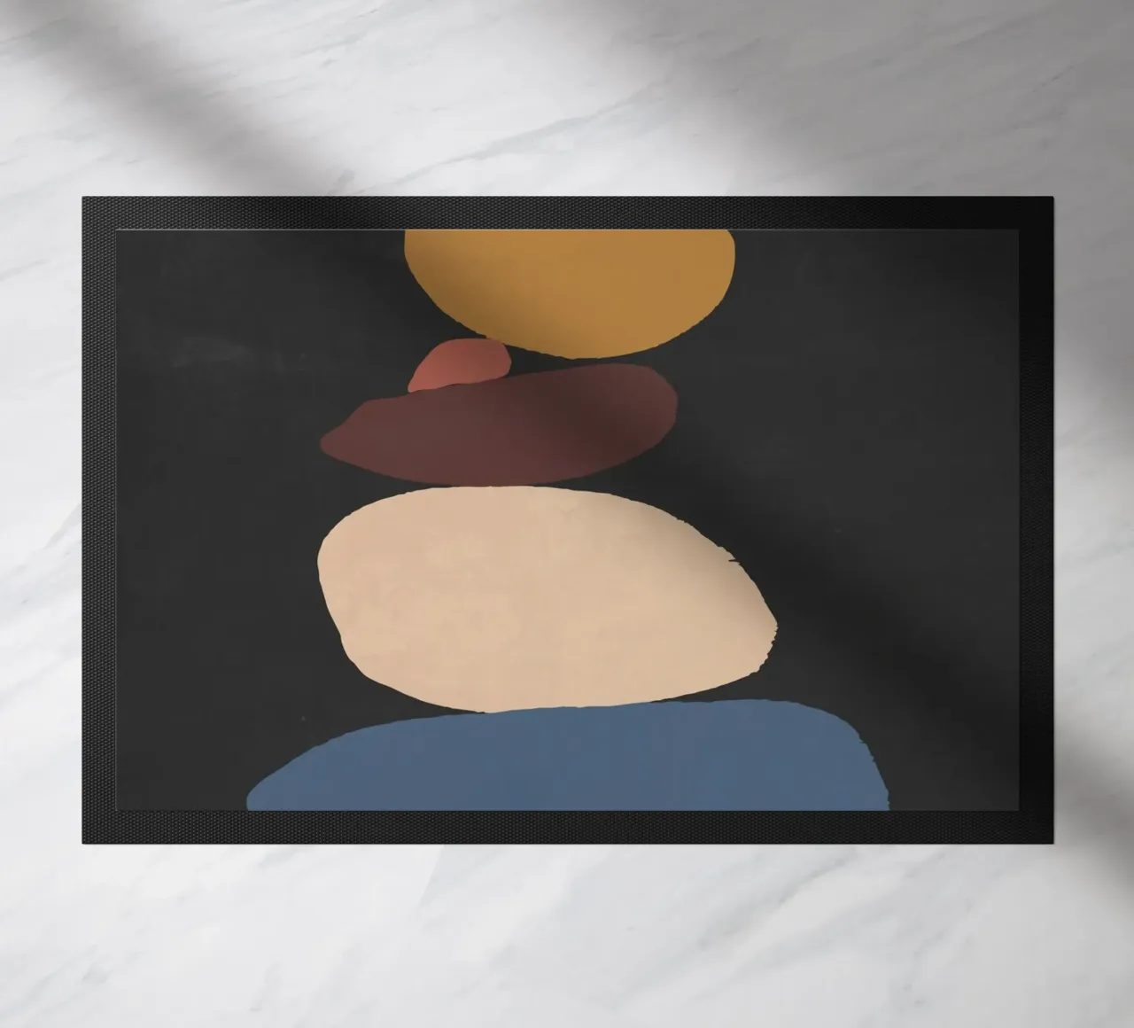 Shape Balance doormat by LeaDArt