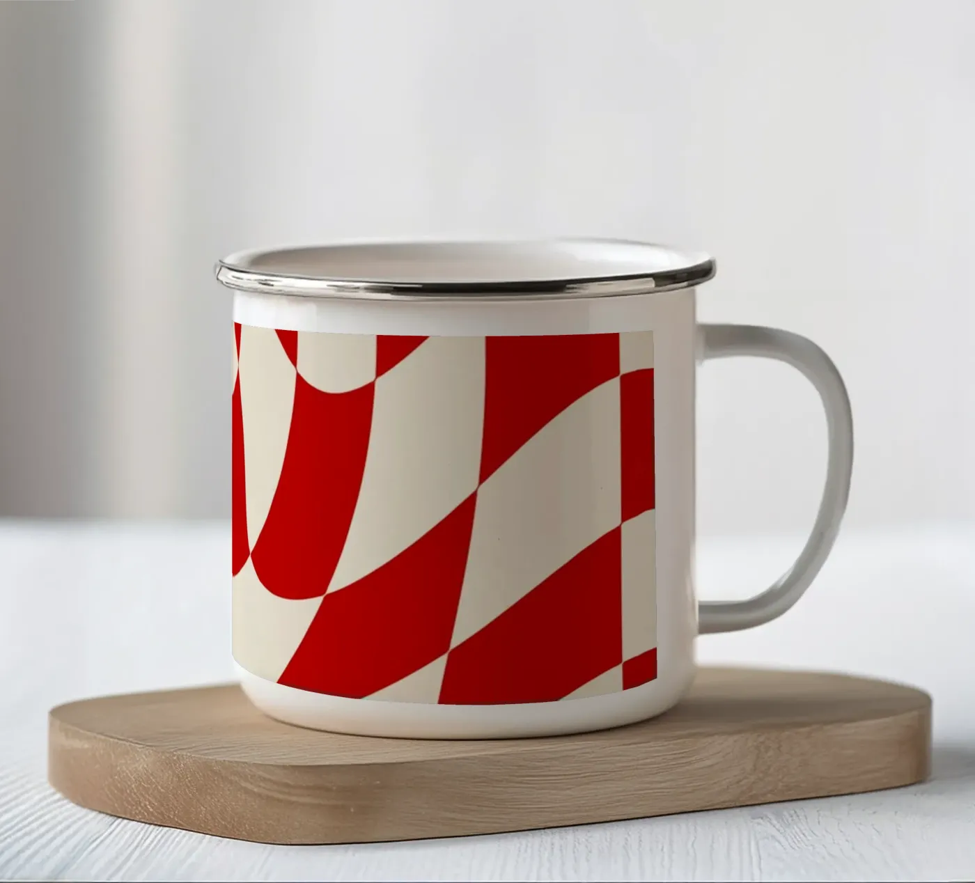 Control enamel mug by Galaxy Eyes
