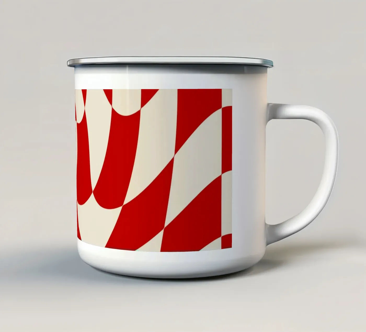 Control enamel mug by Galaxy Eyes