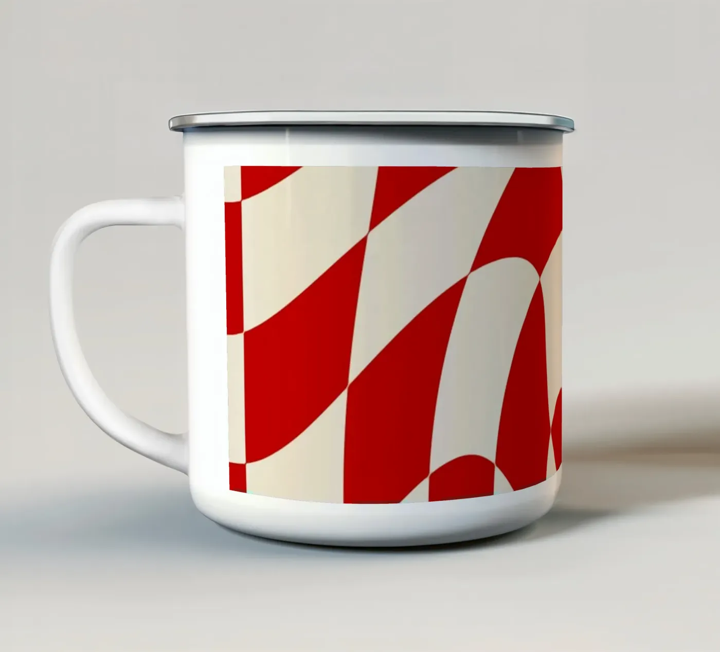 Control enamel mug by Galaxy Eyes