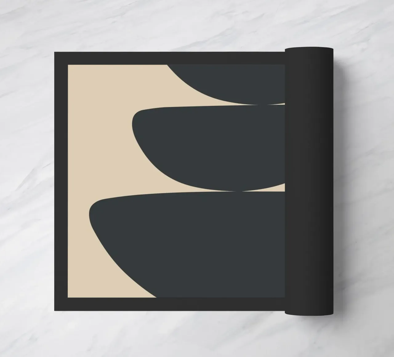 Shape Balance doormat by LeaDArt