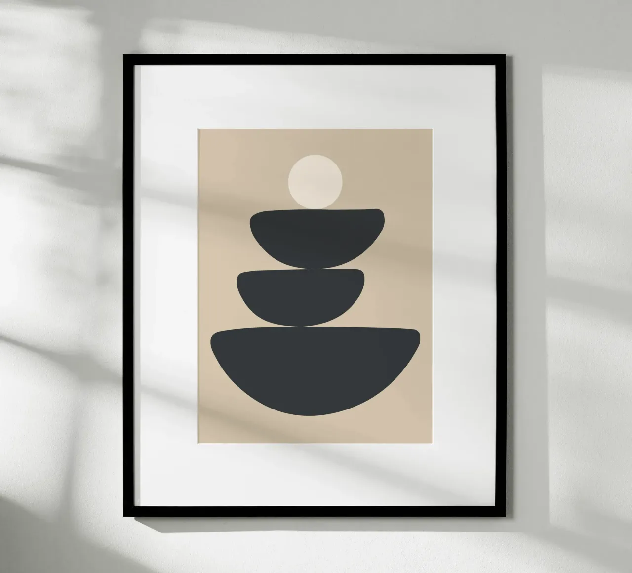 Shape Balance poster by LeaDArt