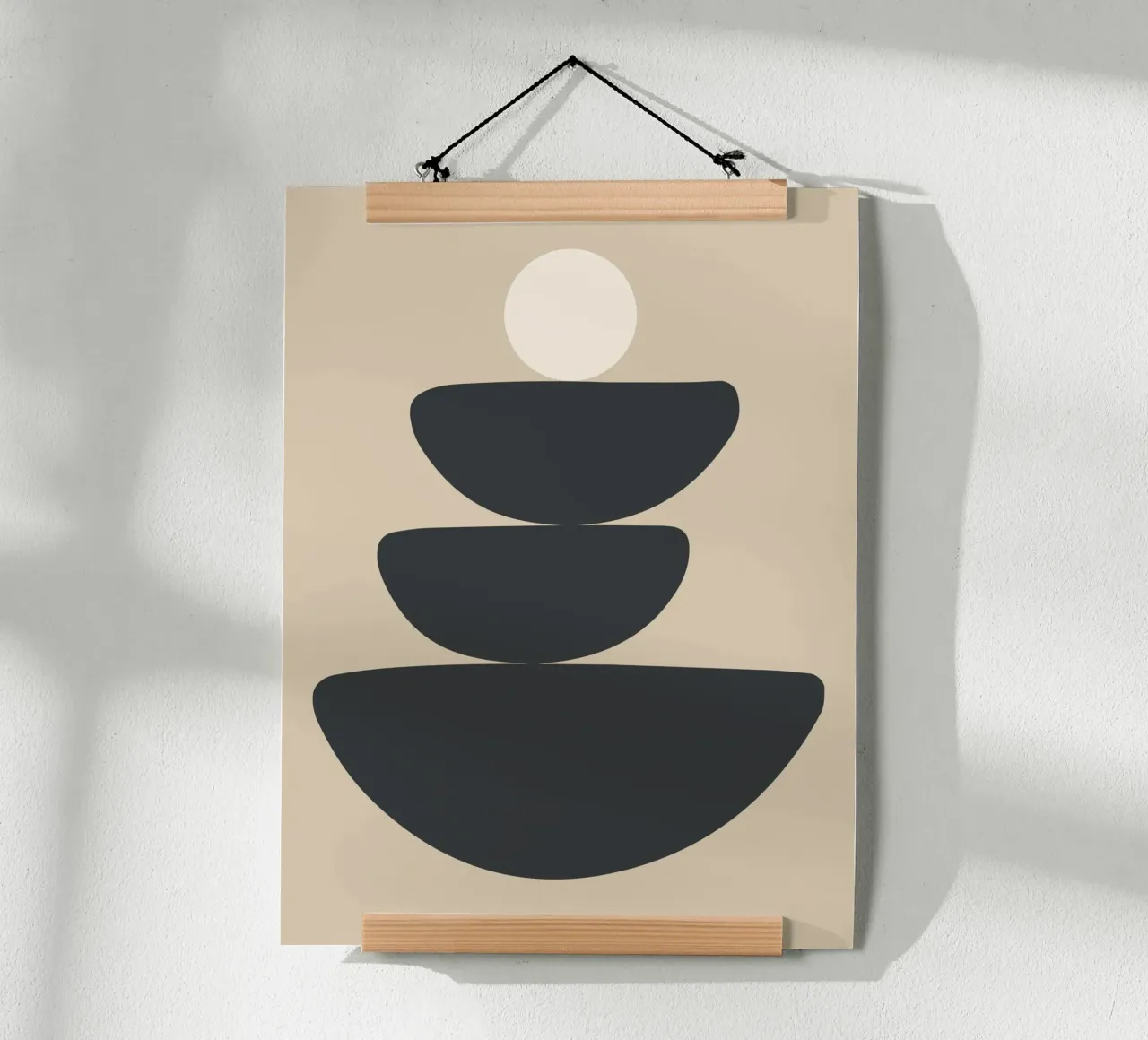 Shape Balance poster by LeaDArt